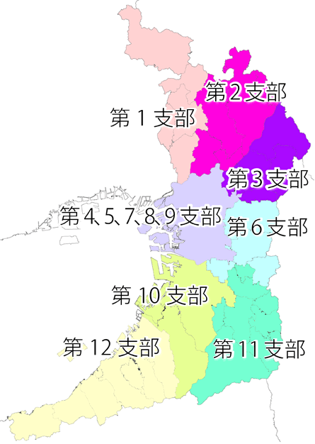 大阪府の地域の氏神様を調べる探す