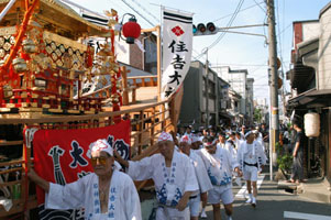 住吉祭　神輿渡御