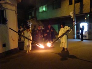 御火焚の饗神事（宮座神事）